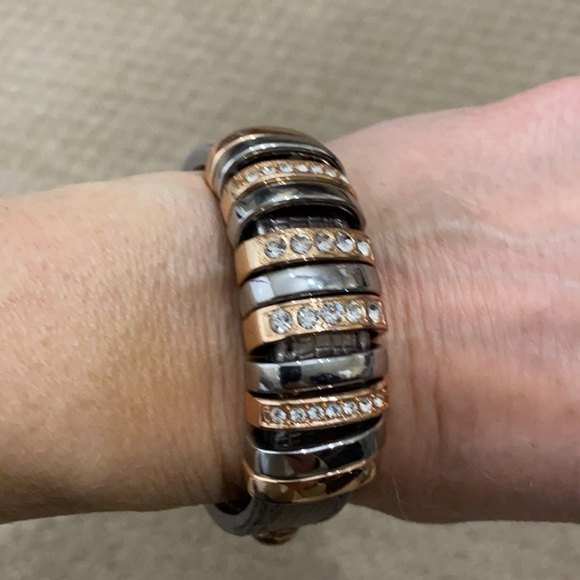 Leather metallic bracelet - Picture 6 of 6